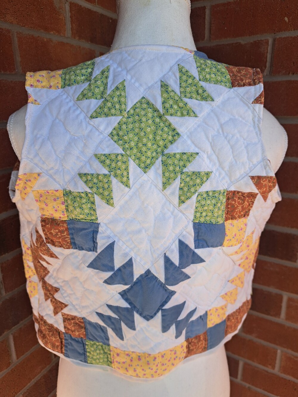 Children's Upcycled Quilt Vest
